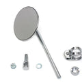 Replica Round Mirror with Round Stem Chrome for Harley-Davidson