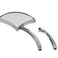 Axe Mirror with Billet Stem Chrome for Harley-Davidson
