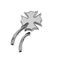 Fire Fighter Mirror with Billet Stems for Harley-Davidson