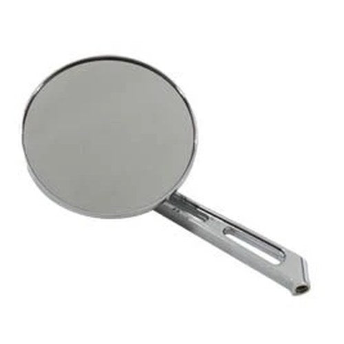 Round Flame Mirror with 2 Slot Stem for Harley-Davidson