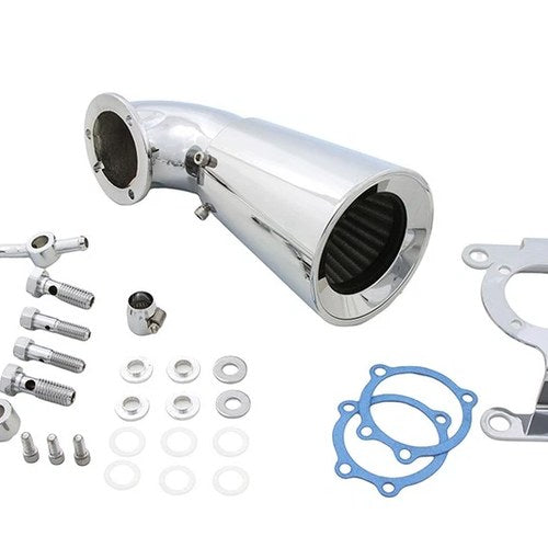 Air Cleaner Breather Chrome Billet for Harley-Davidson