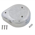 Chrome Flame Teardrop Air Cleaner for Harley-Davidson
