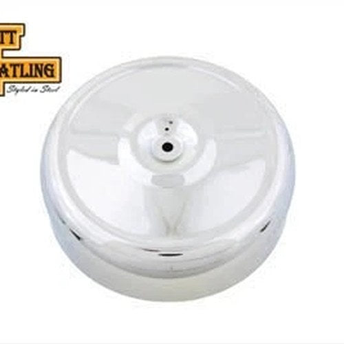 Wyatt Gatling Air Cleaner Cover Round 8 inch for Harley-Davidson