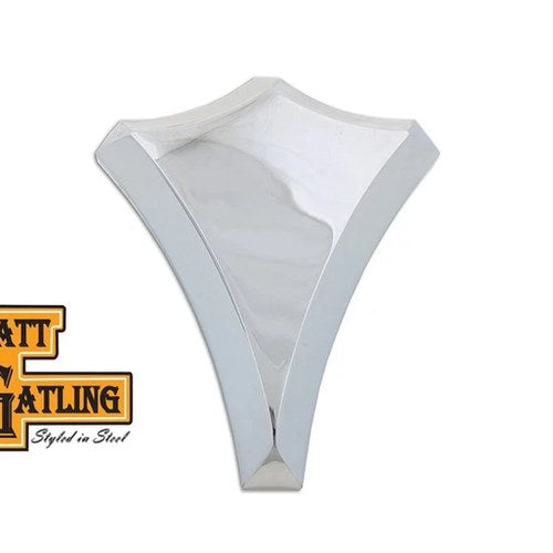 Chrome Billet Diamond Carburetor Cover for Harley-Davidson