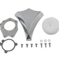 Diamond Carburetor Cover Chrome Billet for Harley-Davidson