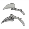 Chrome Billet Teardrop Mirror Set for Harley-Davidson