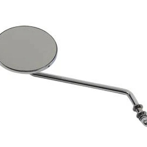 Round Mirror with Long Stem Chrome for Harley-Davidson