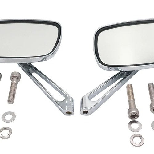 Chrome Eagle Spirit Mirror Set for Harley-Davidson