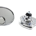 Split Vision Fairing Mount Mirror Set for Harley-Davidson