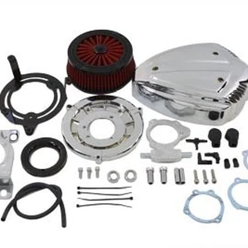 Siren Air Cleaner Assembly Chrome for Harley-Davidson
