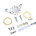 Air Cleaner Bracket Kit Satin Nickel for Harley-Davidson
