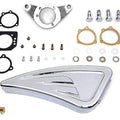 Chrome Wyatt Gatling Air Cleaner Assembly for Harley-Davidson