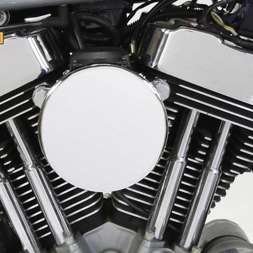Chrome Wyatt Gatling Air Cleaner Assembly for Harley-Davidson