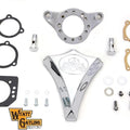 Chrome Wyatt Gatling Air Cleaner Assembly for Harley-Davidson
