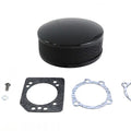 Wyatt Gatling Round Air Cleaner Black for Harley-Davidson