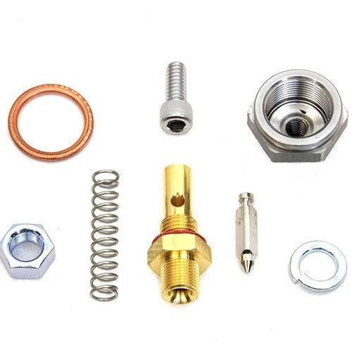 Lock Nut with Linkert Needle and Seat Kit Zinc for Harley-Davidson