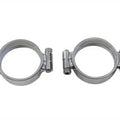 Chrome Intake Manifold Clamp Set for Harley-Davidson