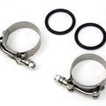 Power Intake Manifold Clamp Kit with O-Rings for Harley-Davidson