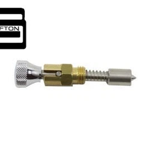 Sifton Carburetor Enricher with Chrome Knob for Harley-Davidson