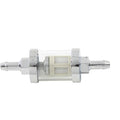 Kleer-Thru Fuel Filter Chrome and Glass for Harley-Davidson