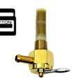 Sifton Brass Hex Petcock 90� Right Hand Spigot for Harley-Davidson