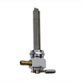 Pingel Metric Hex Petcock Left Spigot with Nut Polished for Harley-Davidson