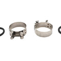 Stainless Steel Intake Manifold Clamp Set for Harley-Davidson