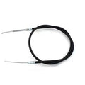 Black Clutch Cable +4 inch Over Stock for Harley-Davidson
