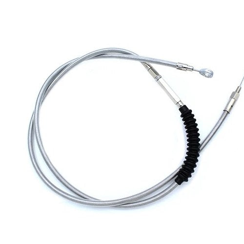 69.25 inch Braided Stainless Steel Clutch Cable for Harley-Davidson