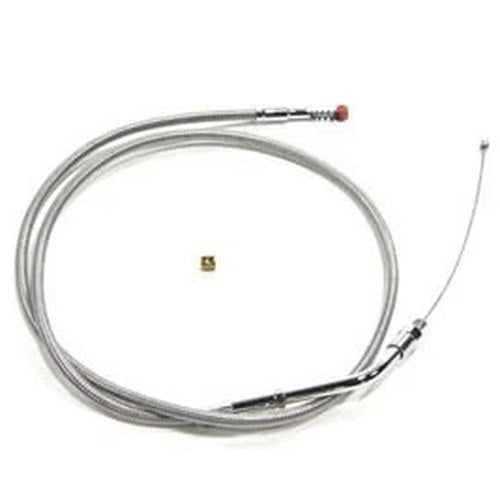 36.625 inch Stainless Steel Idle Cable for Harley-Davidson
