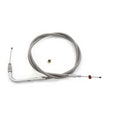 Braided Stainless Steel Throttle Cable with 38 inch Casing for Harley-Davidson