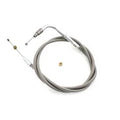 Braided Stainless Steel Throttle Cable with 42 inch Casing for Harley-Davidson