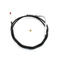 Black Throttle Cable with 46.375 inch Casing for Harley-Davidson