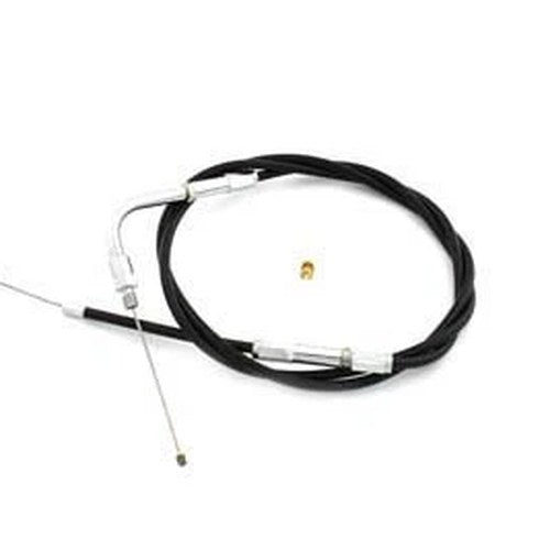 Black Throttle Cable with 38 inch Casing for Harley-Davidson
