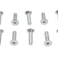 Allen Flat Head Screws Chrome 5/16 inch x 1-1/4 inch for Harley-Davidson