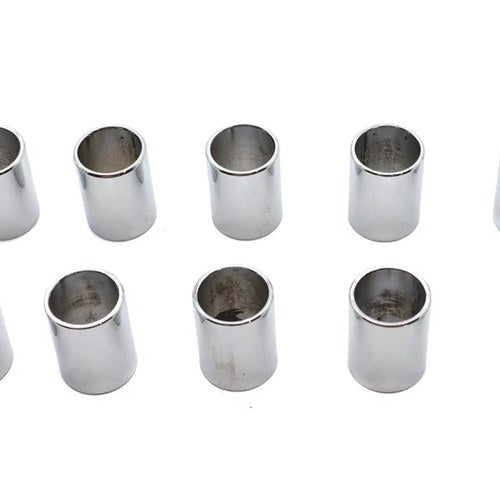 Chrome Spacers 5/8 inch x 3/4 inch x 1 inch for Harley-Davidson