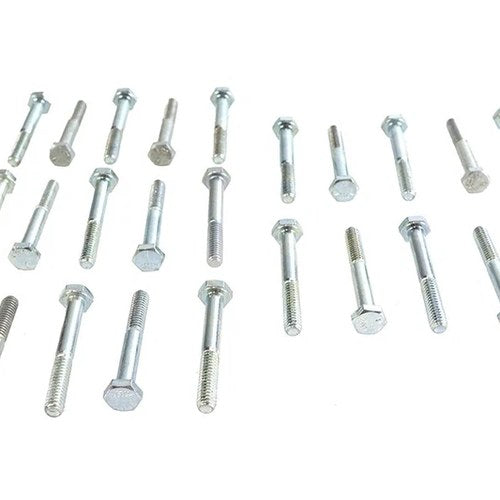 Hex Cap Bolts Zinc 1/4 inch X 2 inch for Harley-Davidson