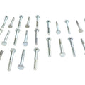 Hex Cap Bolts Zinc 1/4 inch X 2 inch for Harley-Davidson