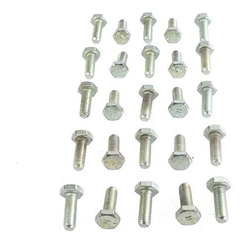 Hex Cap Bolts Zinc 1/4 inch x 3/4 inch for Harley-Davidson