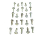 Hex Cap Bolts Zinc 1/4 inch x 3/4 inch for Harley-Davidson