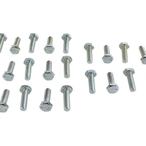 Hex Cap Bolts Zinc 1/4 inch x 7/8 inch for Harley-Davidson
