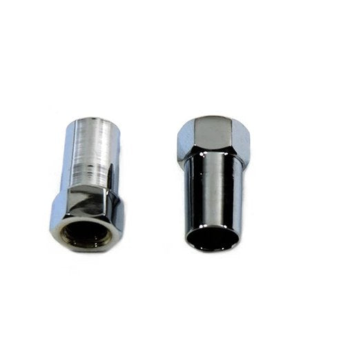 Shifter Rod Tapered Jam Nut Set Chrome for Harley-Davidson