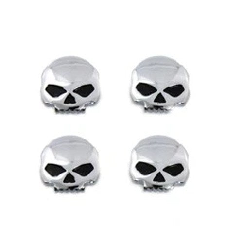 License Plate Frame Mount Bolt Kit Skull Style for Harley-Davidson