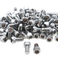 Allen Socket Cap Bolt Knurled Chrome 5/16 inch X 5/8 inch fits Harley Davidson
