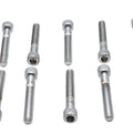 Allen Socket Cap Bolt Knurled Chrome 5/16-18 inch X 2 inch for Harley-Davidson