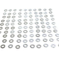 Chrome Flat Washers 1/4 inch Inner Diameter for Harley-Davidson