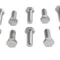 Hex Cap Bolts Chrome 3/8 inch x 1 inch for Harley-Davidson