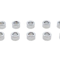 Chrome Spacers 1/4 inch x 7/16 inch x 3/16 inch for Harley-Davidson