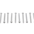 Allen Button Head Screws Chrome 1/4 inch X 2-1/2 inch for Harley-Davidson