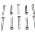 Allen Button Head Screws Chrome 1/4 inch X 1-3/4 inch for Harley-Davidson